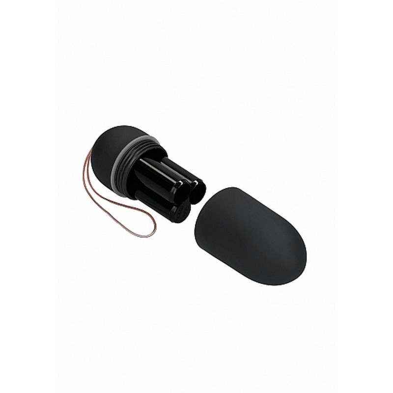 10 Speed Remote Vibrating Egg - Big - Black